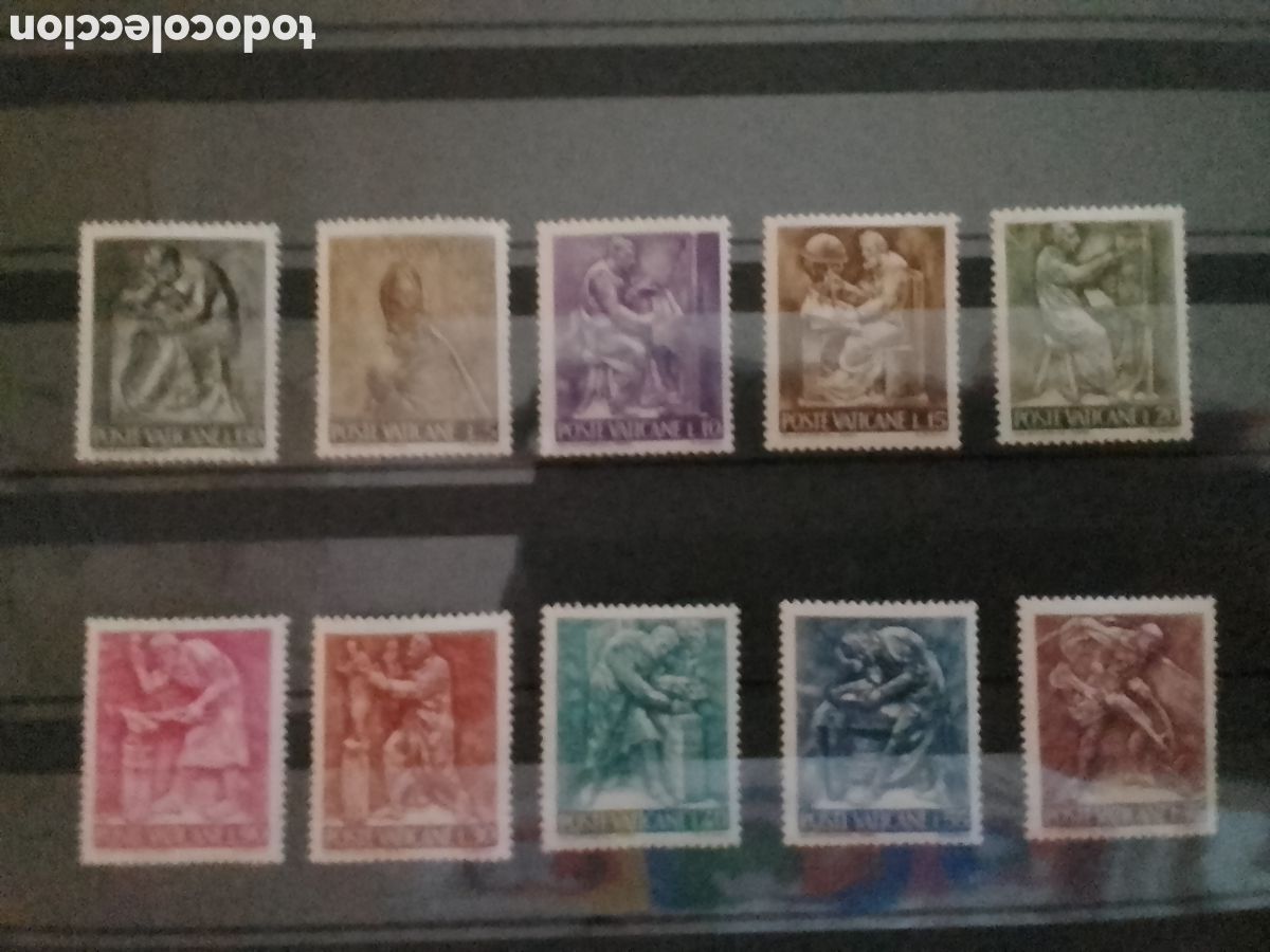 Sellos: Vaticano (serie Oficios) 1966 - Foto 2