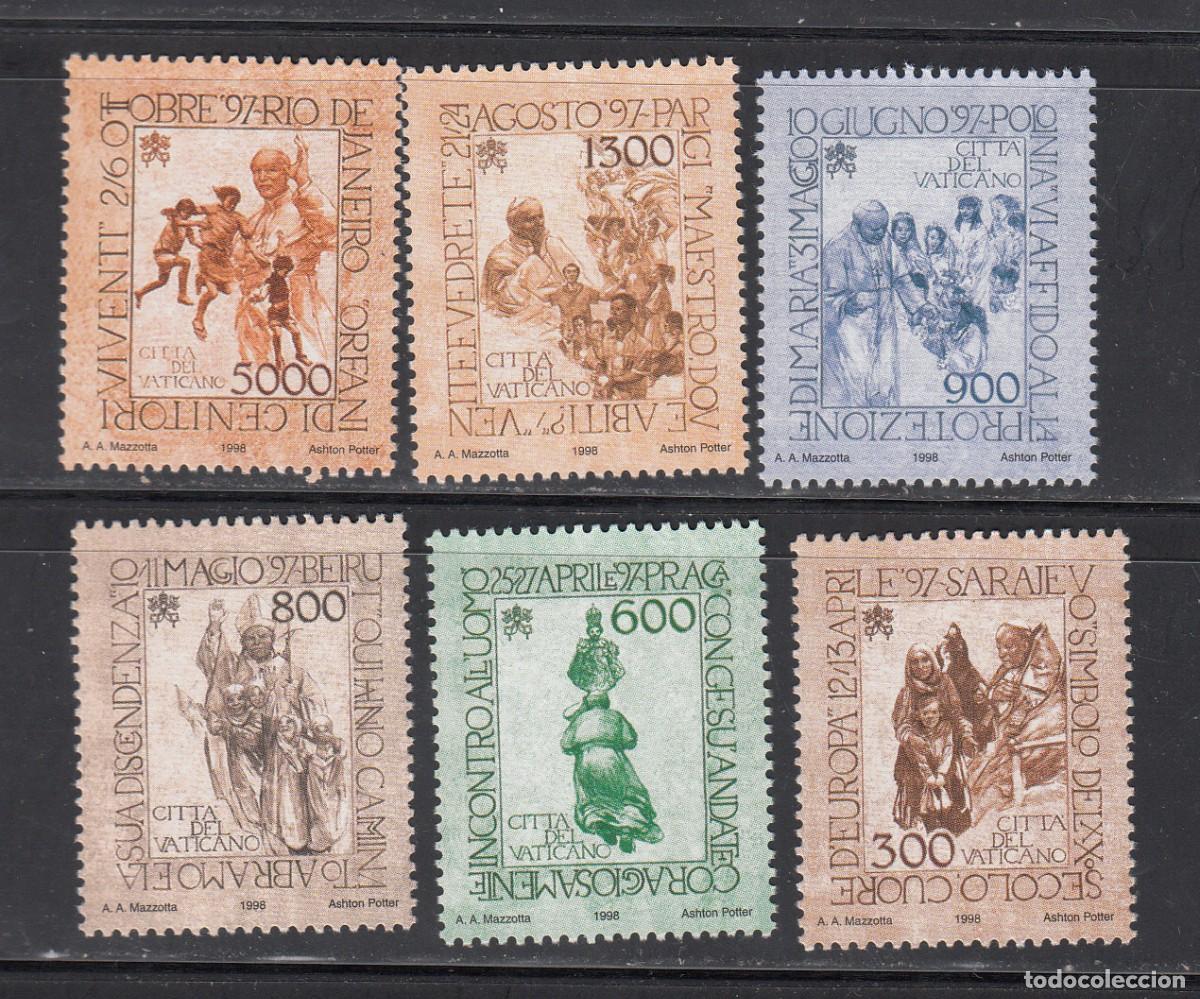 Sellos: 1998 VATICANO NUMS. 1121-6