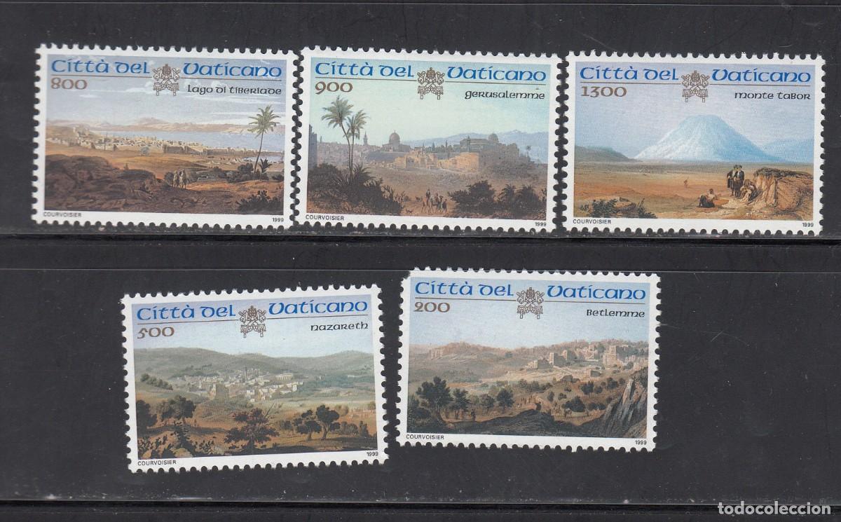 Sellos: 1999 VATICANO LUGARES SANTOS EN PALESTINA NUMS. 1142-6