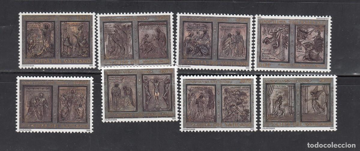 Sellos: 1999 VATICANO APERTURA PUERTA SANTA NUMS. 1161-8