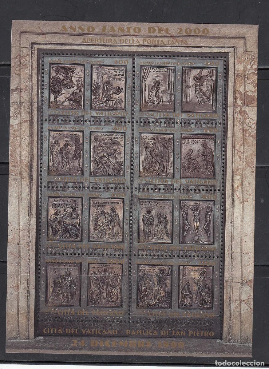 Sellos: 1999 VATICANO APERTURA PUERTA SANTA