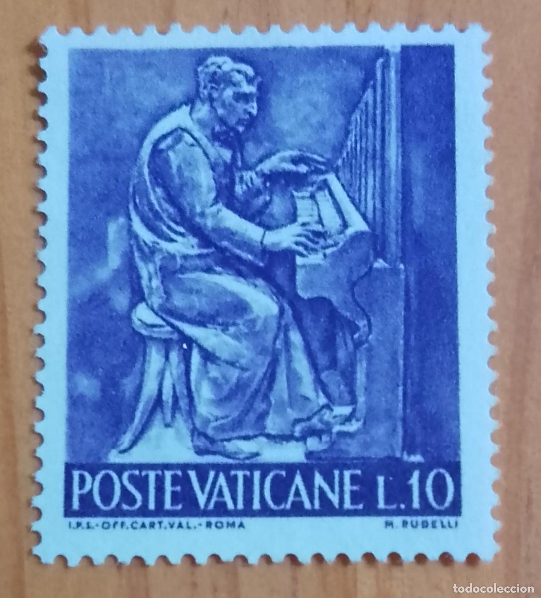 Stamps: VATICANO - L.10 - PIANISTA