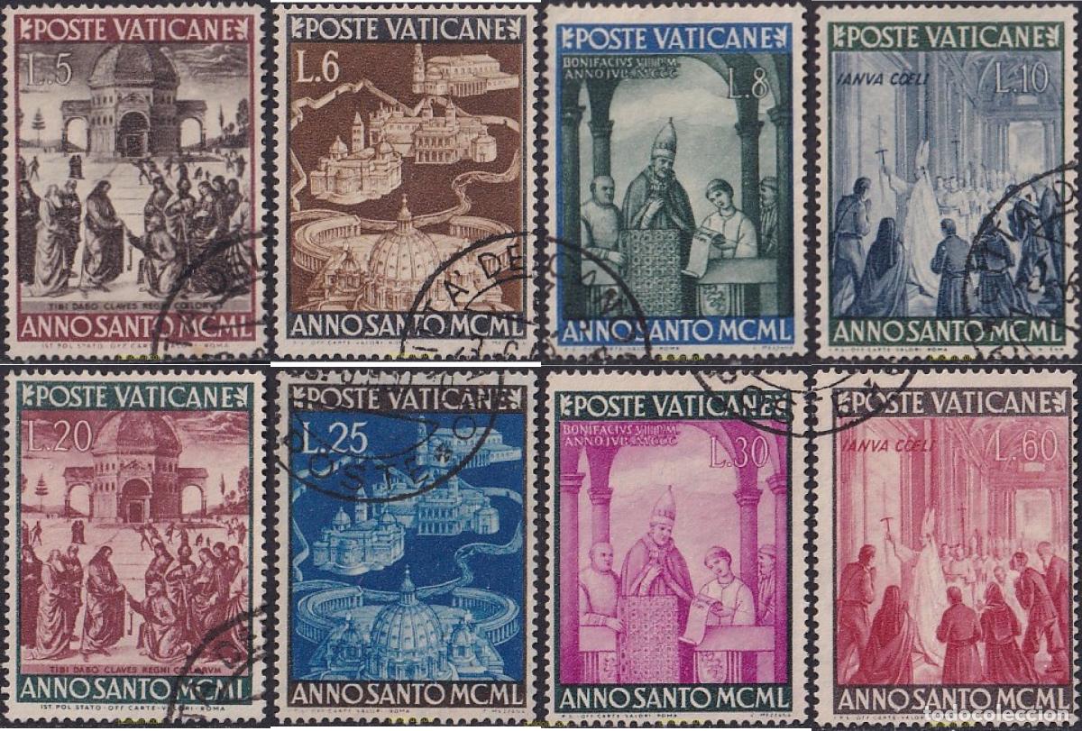 Sellos: 794082 USED VATICANO 1949 A&Ntilde;O SANTO