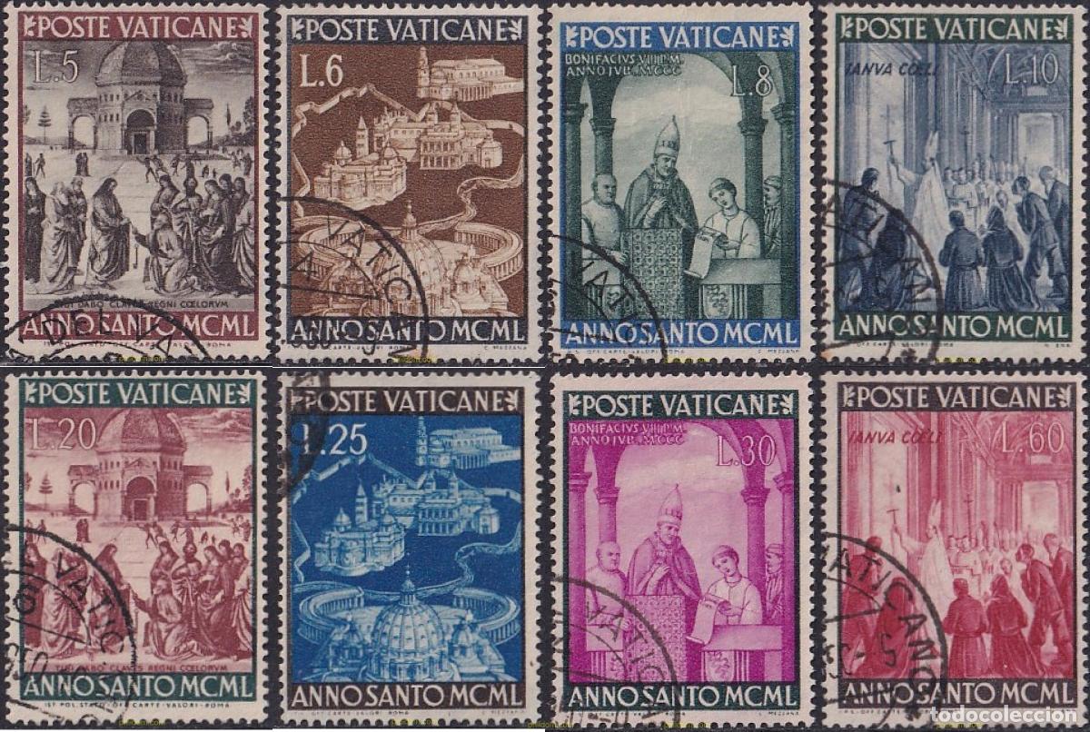 Sellos: 794083 USED VATICANO 1949 A&Ntilde;O SANTO