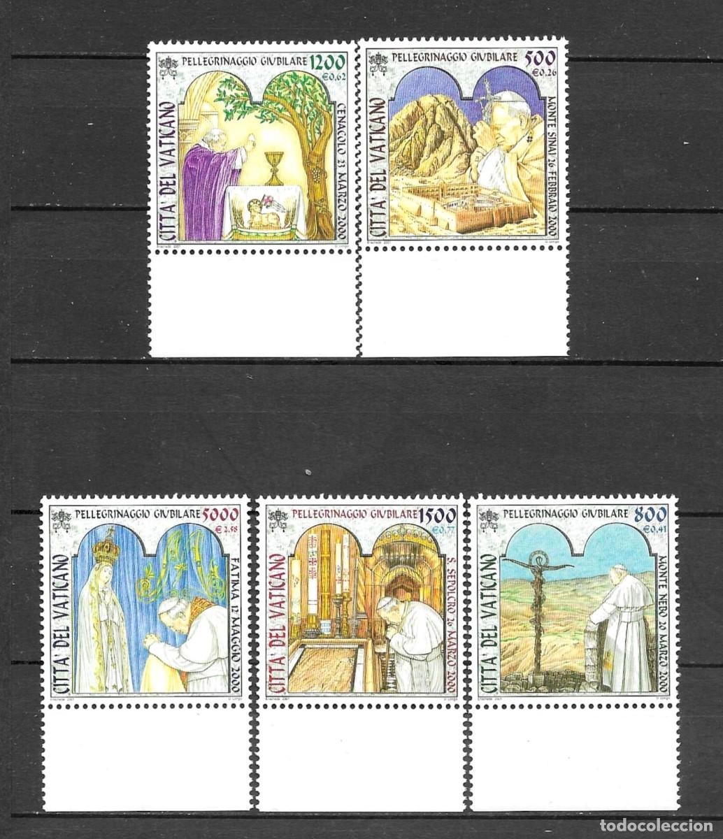 Sellos: VATICANO-2000** -VIAJES DEL PAPA- SERIE COMPLETA