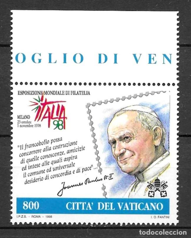 Sellos: VATICANO-1998** -EXPO FILATELIA INTERNACIONAL DE MILAN