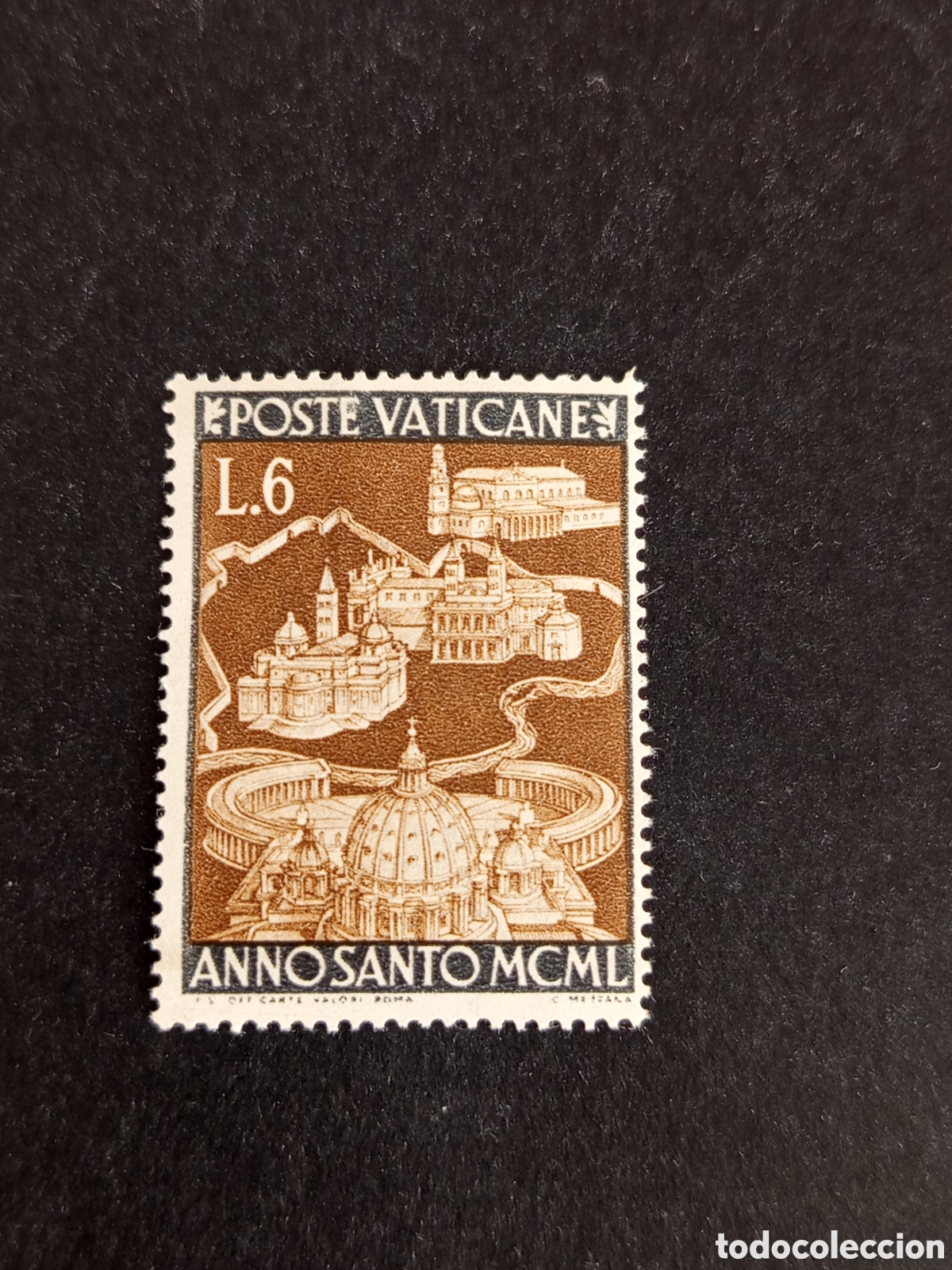 Sellos: Vaticano, 1950. A&ntilde;o Santo. Yvert 151. Nuevo. Pedido m&iacute;nimo 3 &euro;. Ver fotos .