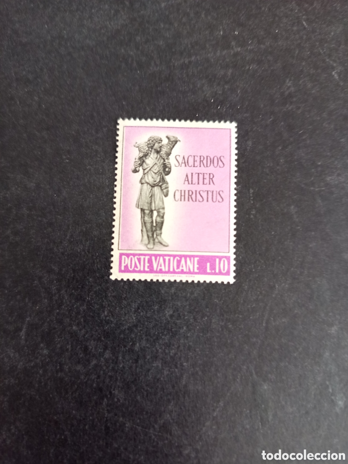 Sellos: Vaticano,1962. Pro Vocaciones sacerdotales . Yvert 348. Sello en Nuevo. Pedido m&iacute;nimo 3&euro;. Ver fotos.
