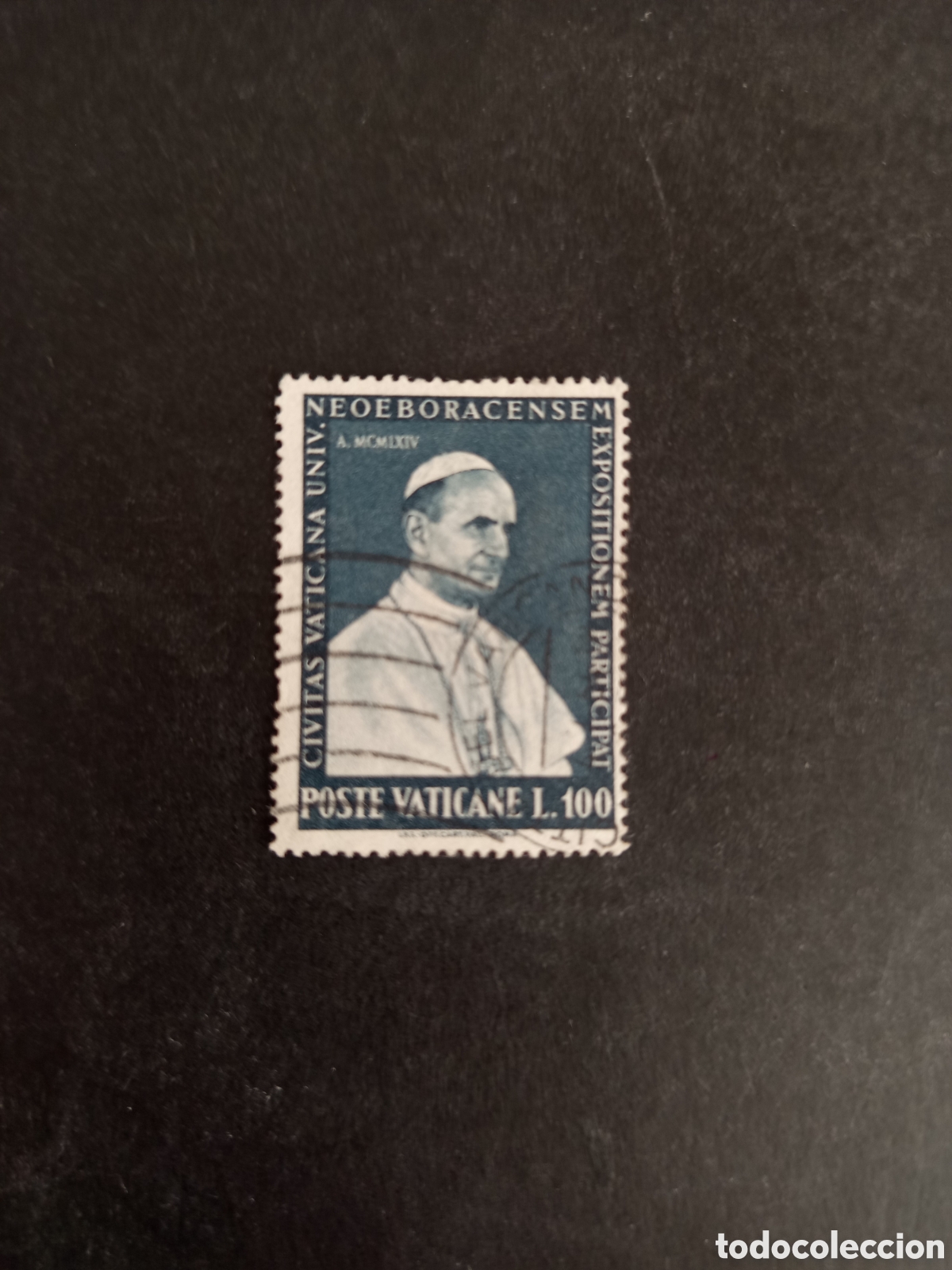 Sellos: Vaticano,1964. S.S. San Pablo VI. Yvert 403. Pedido m&iacute;nimo 3 &euro;. Ver fotos.