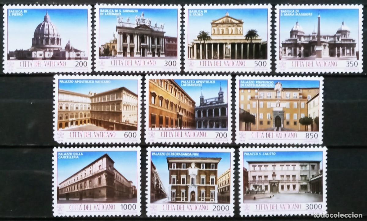Sellos: VATICANO - IVERT 942/51 NUEVOS ** TESOROS ARTISTICOS DEL VATICANO DEL A&Ntilde;O 1993
