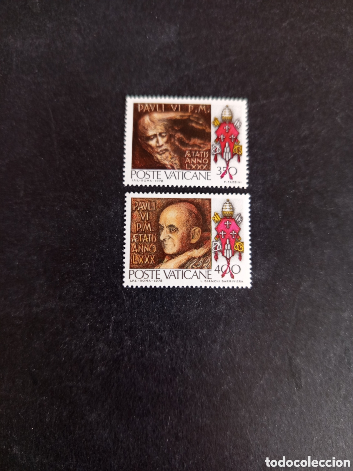Sellos: Vaticano, 1978. S.S. San Pablo,VI. Yv 651/2. Serie completa en nuevo. Pedido m&iacute;nimo 3 &euro;. Ver fotos.