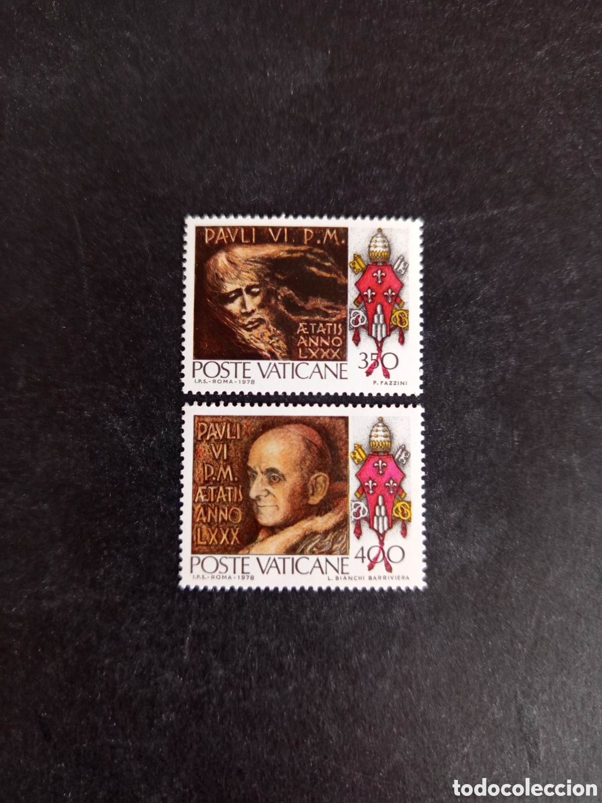 Sellos: Vaticano, 1978. S.S. San Pablo,VI. Yv 651/2. Serie completa en nuevo.Pedido m&iacute;nimo 3 &euro;. Ver fotos.