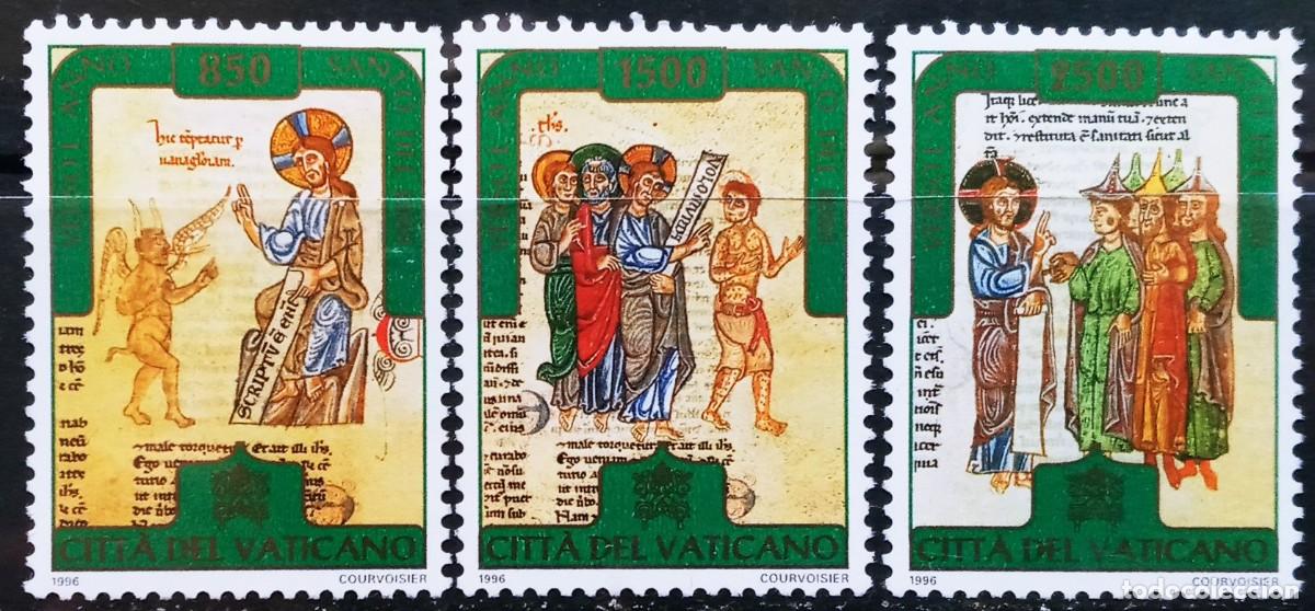 Sellos: VATICANO - IVERT 1047+1048+1049 NUEVOS ** A&Ntilde;O SANTO - A&Ntilde;O 1996