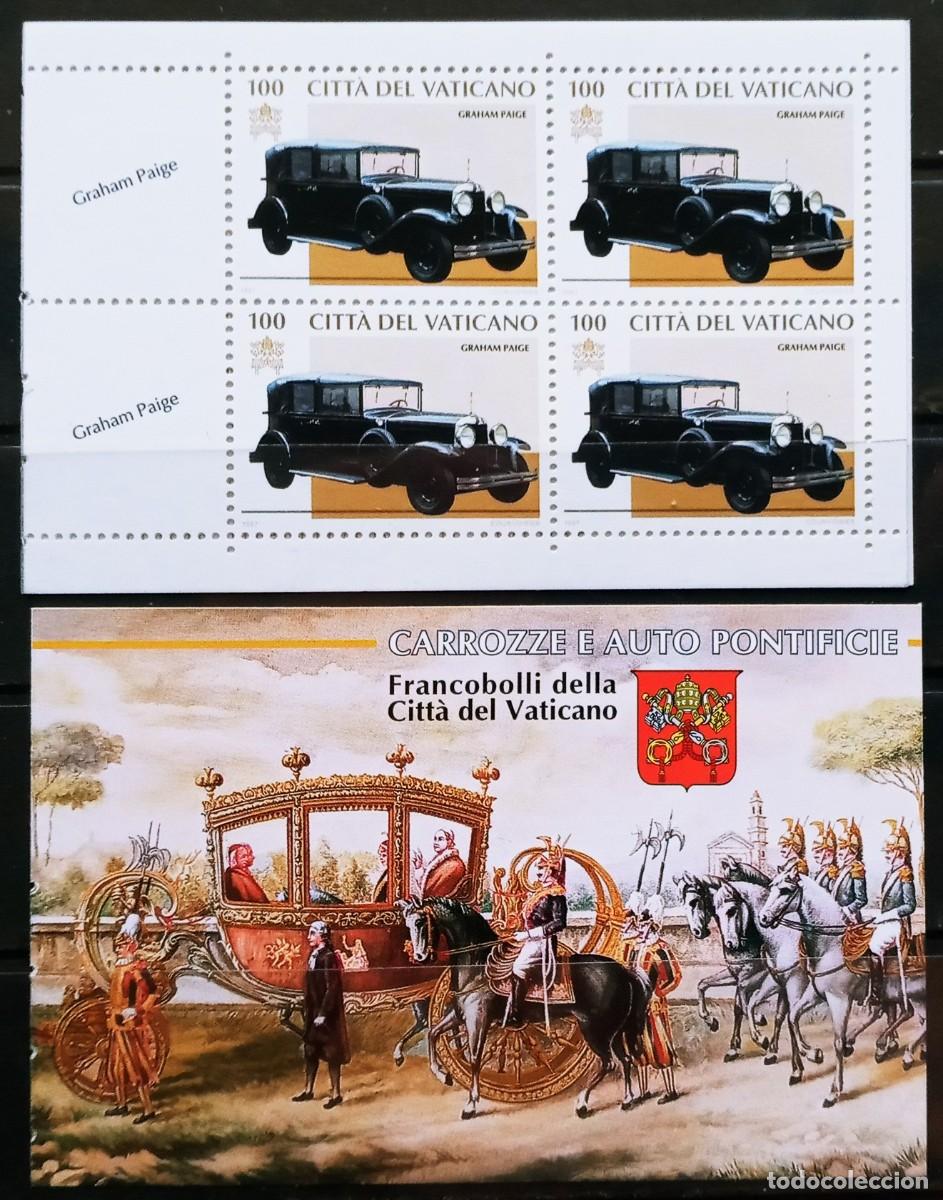 Sellos: VATICANO - IVERT CARNET C1059 NUEVOS ** CARROZAS Y COCHES PONTIFICIOS - &iexcl;&iexcl; LEER COMENTARIO !!