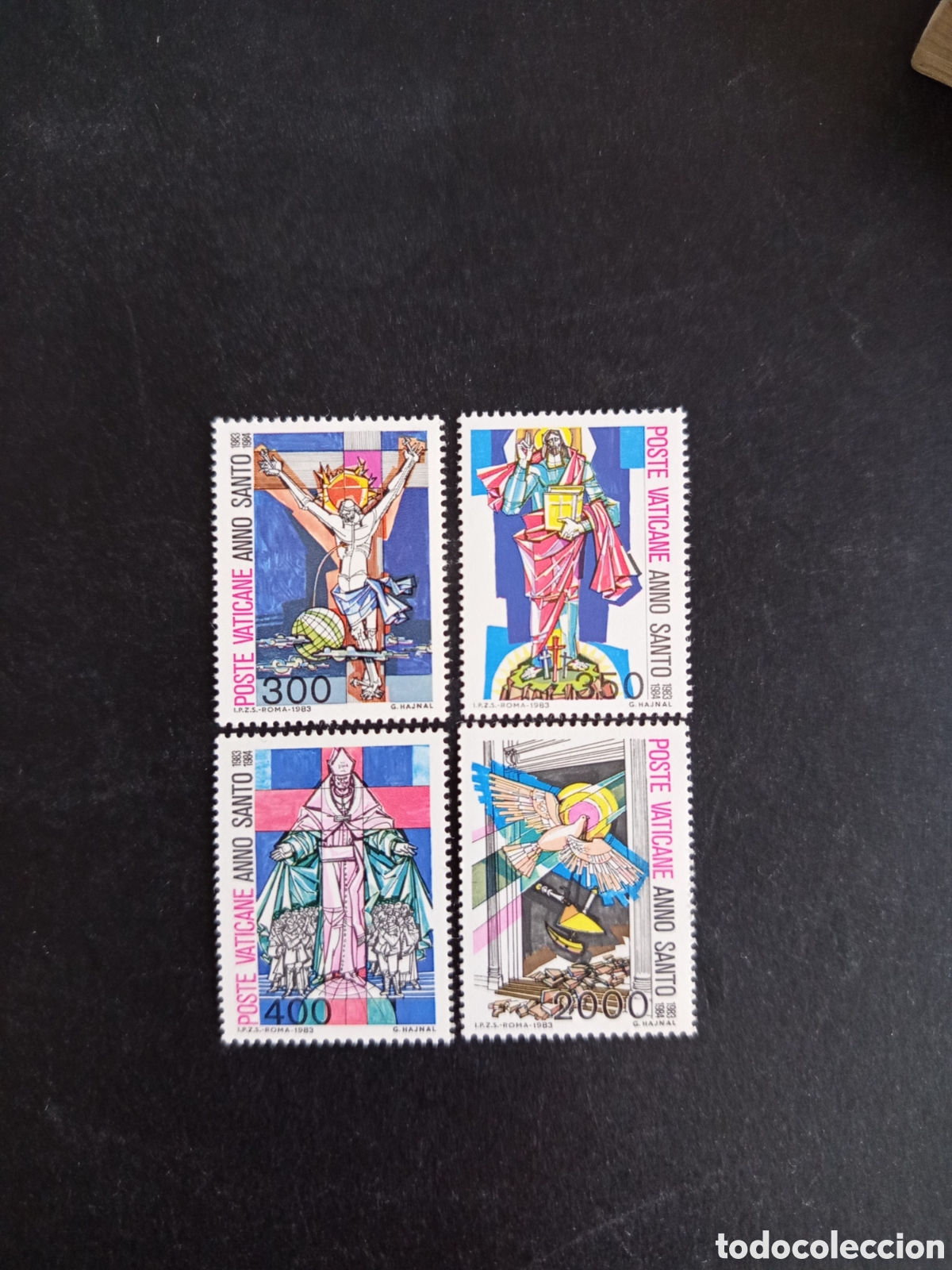 Sellos: Vaticano,1983. A&ntilde;o Santo. Yv 739/42. Completa en nuevo. Pedido m&iacute;nimo 3 &euro;. Ver fotos.