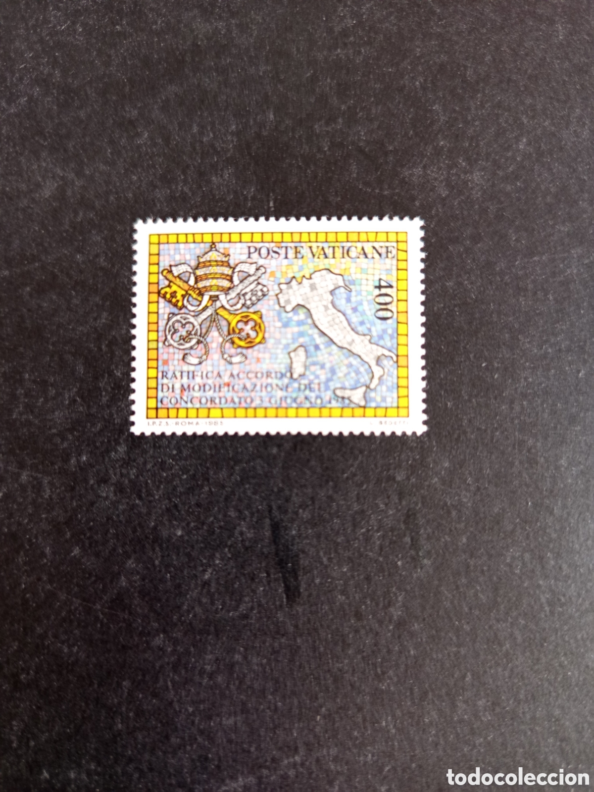 Sellos: Vaticano,1985. Concordato con Italia. Yv. 783. completa en nuevo. Pedido m&iacute;nimo 3 &euro;. Ver fotos.