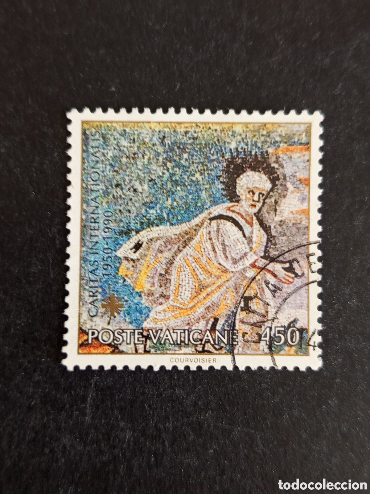 Sellos: Vaticano,1990. C&aacute;ritas Internacional. Yv. 878. Sello usado . Pedido m&iacute;nimo 3 &euro;. Ver fotos.