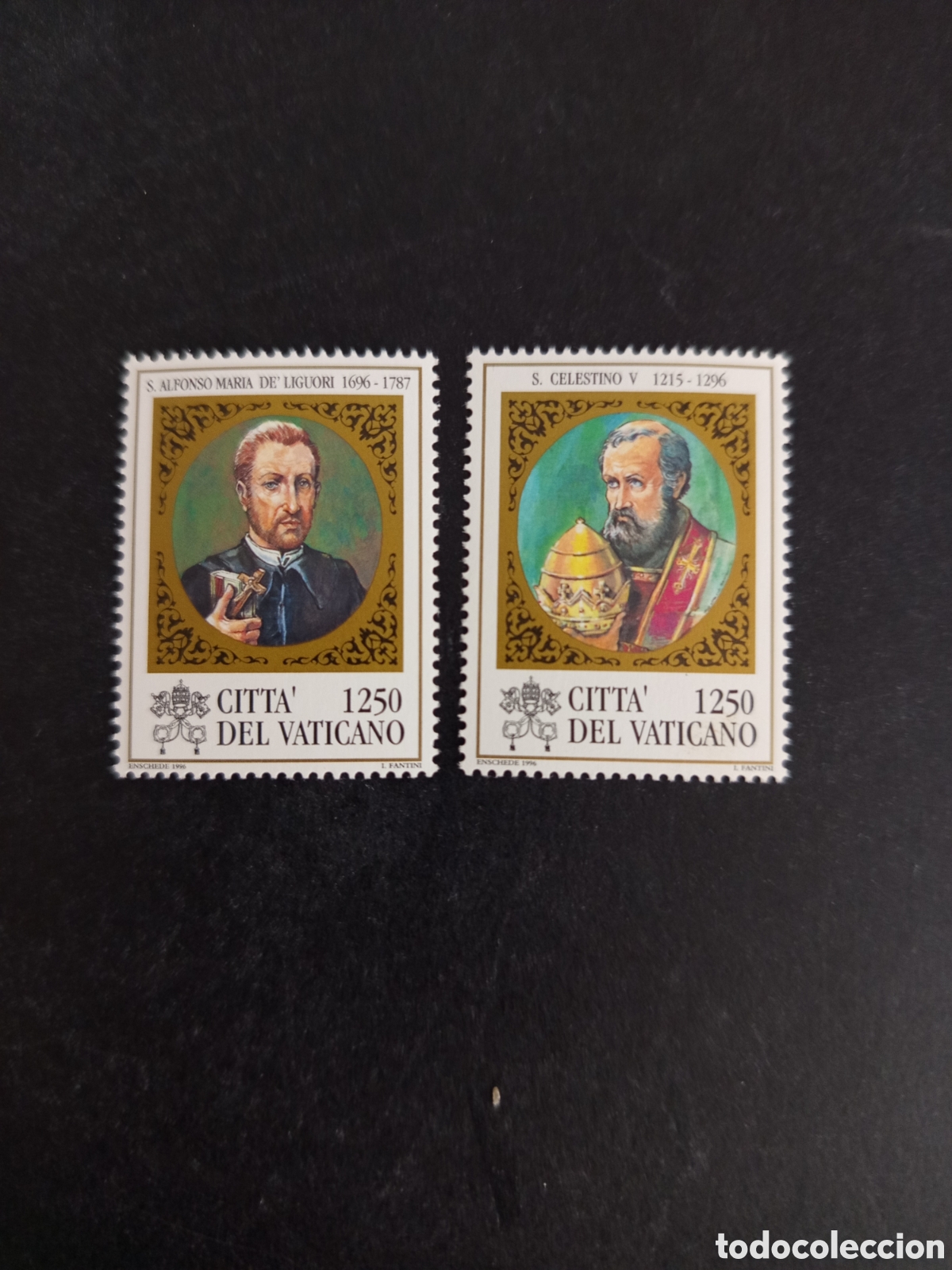Sellos: Vaticano,1996. Santos de la Iglesia. Yv. 1050/1. Completa en nuevo. Pedido m&iacute;nimo 3 &euro;. Ver fotos.