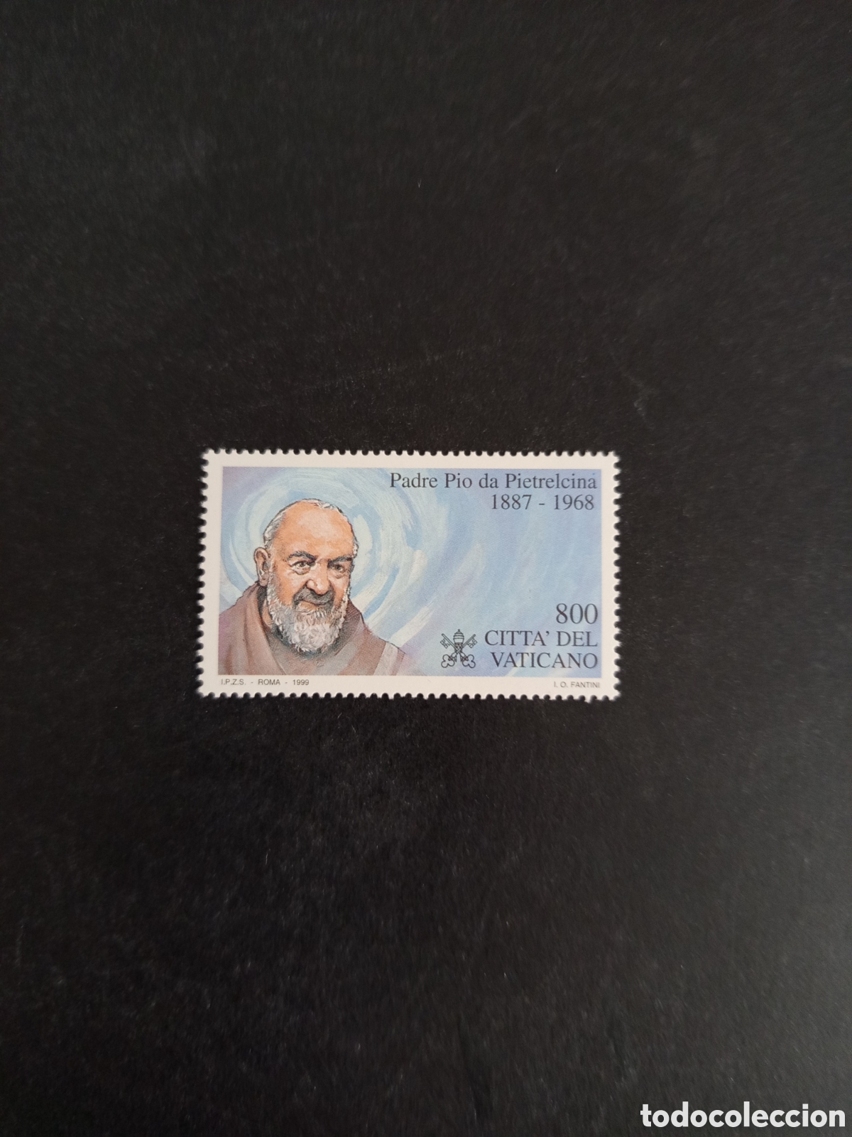Sellos: Vaticano,1999. Padre Beato P&iacute;o da Pietrelcina. Yv. 1137. Completa en nuevo. Pedido m&iacute;nimo 3 &euro;.