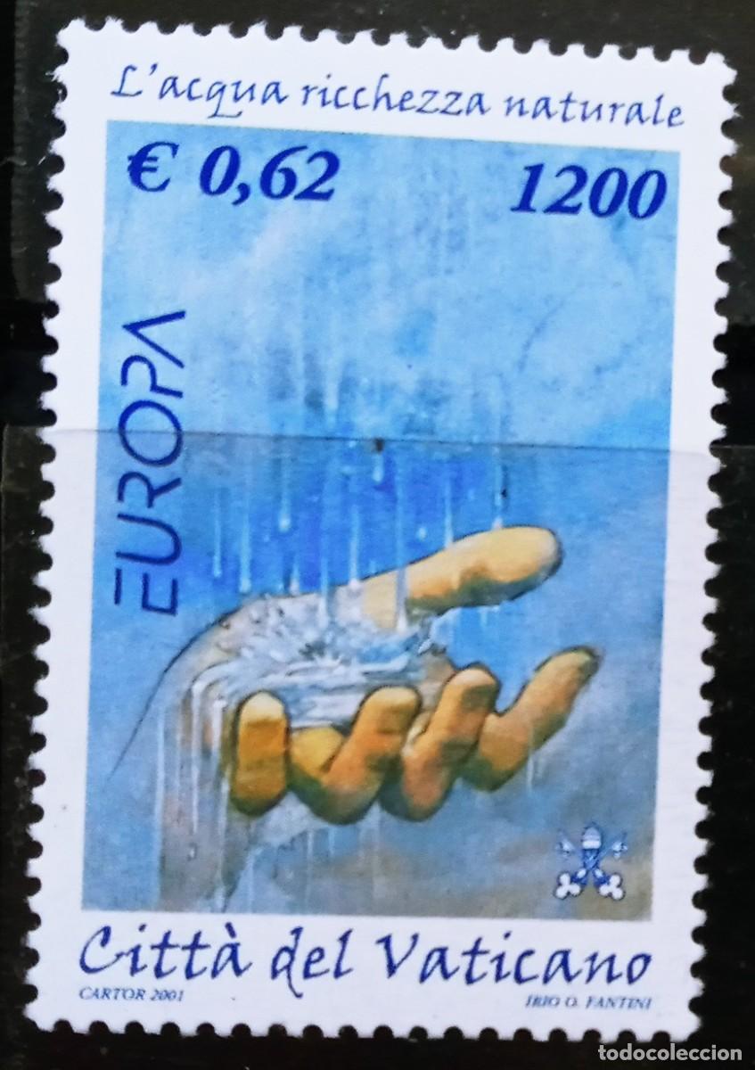 Sellos: VATICANO - IVERT 1230B NUEVOS ** EUROPA CEPT A&Ntilde;O 2001 EL AGUA