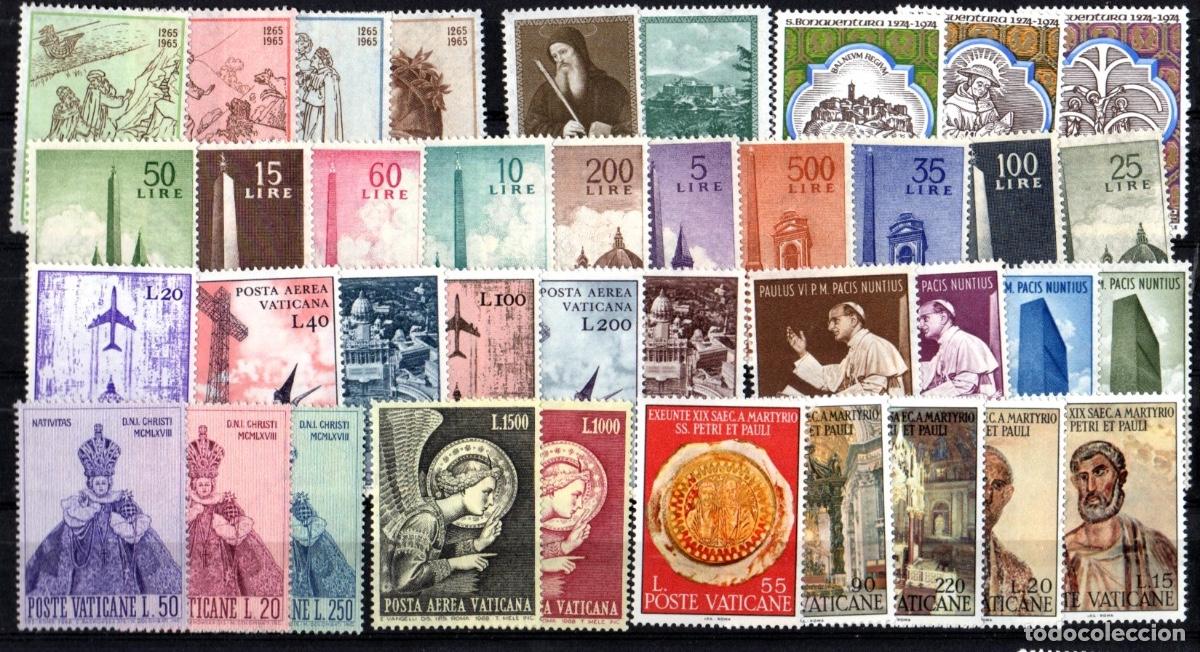 Sellos: LIQUIDACION TOTAL DE SERIES DE SELLOS DEL VATICANO