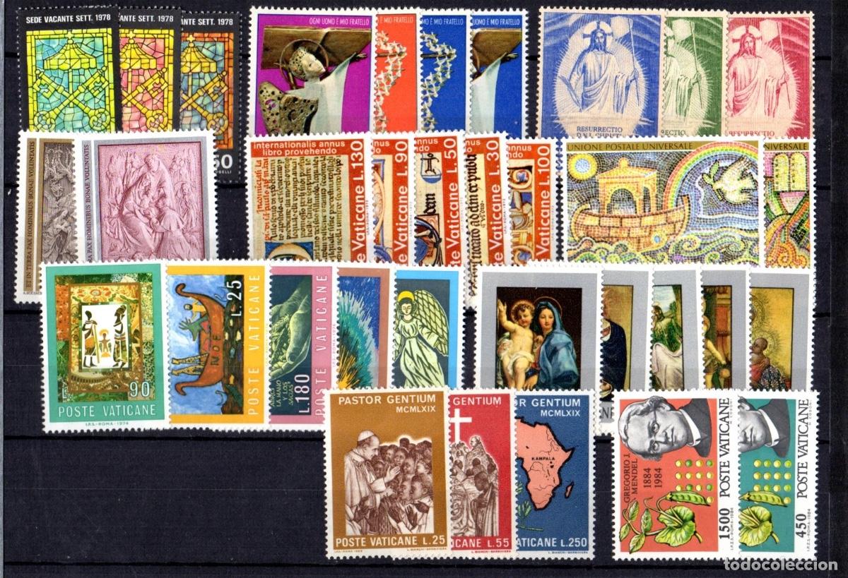 Sellos: LIQUIDACION TOTAL DE SERIES DE SELLOS DEL VATICANO
