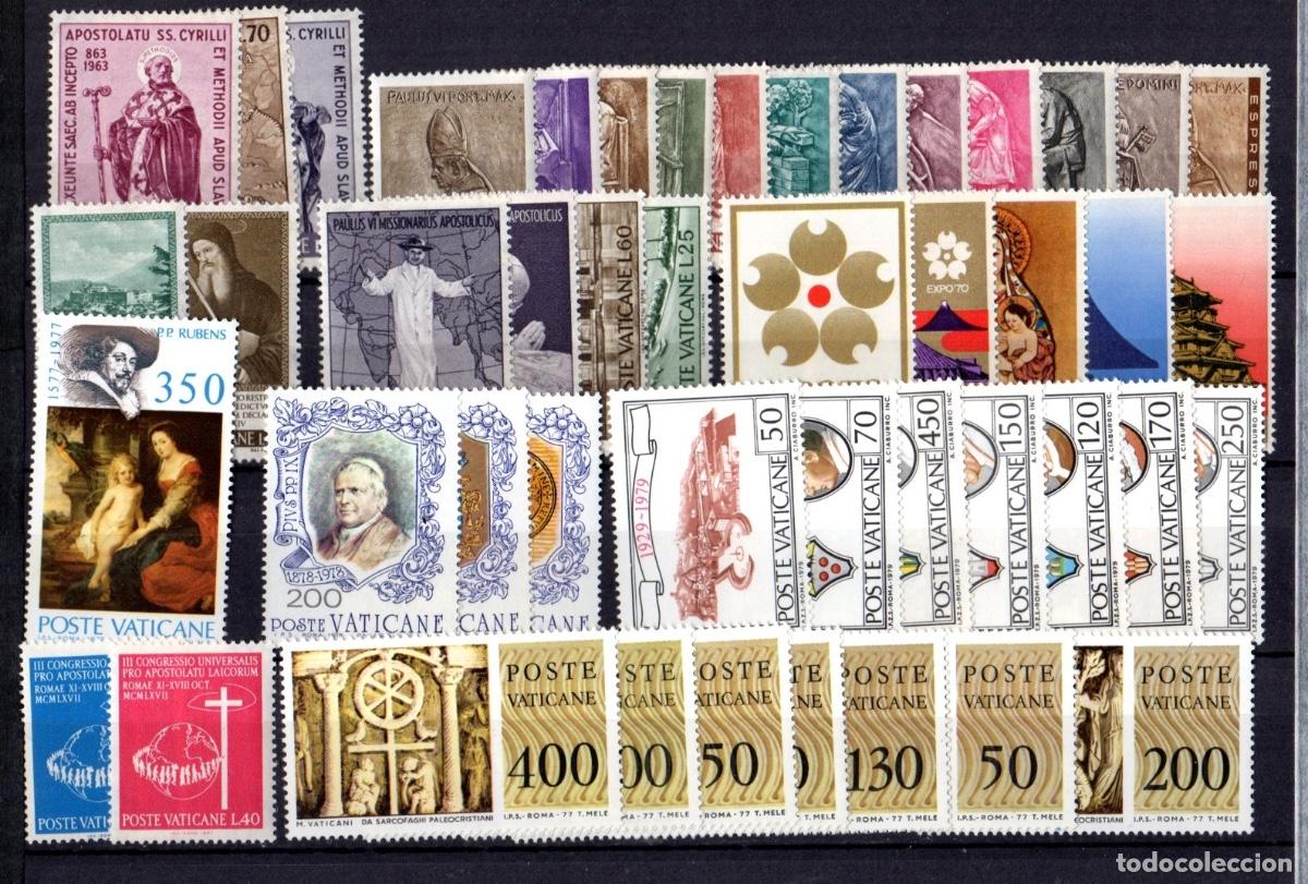 Sellos: LIQUIDACION TOTAL DE SERIES DE SELLOS DEL VATICANO