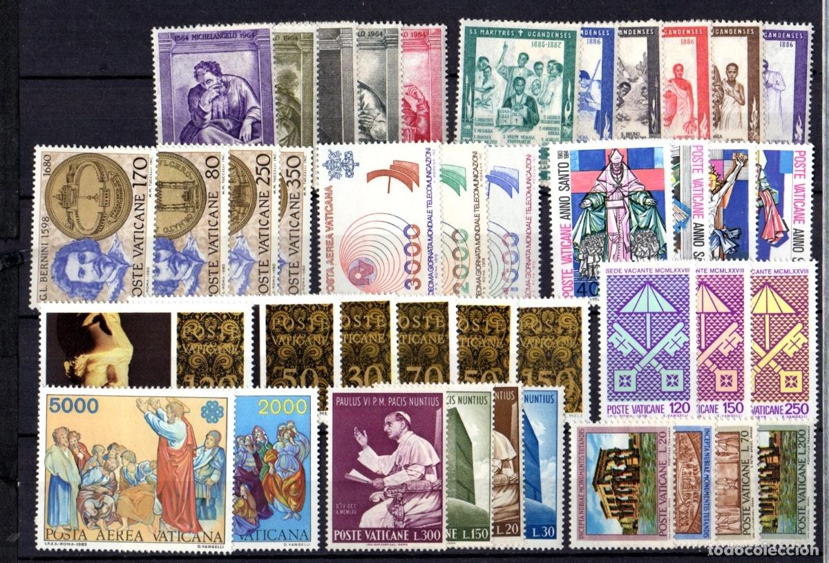 Sellos: LIQUIDACION TOTAL DE SERIES DE SELLOS DEL VATICANO