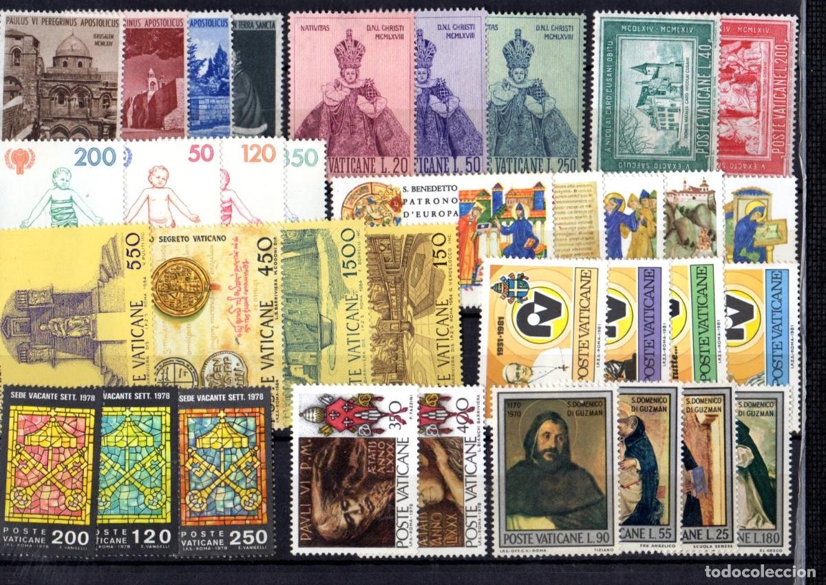 Sellos: LIQUIDACION TOTAL DE SERIES DE SELLOS DEL VATICANO