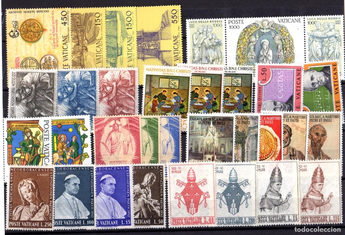 Sellos: LIQUIDACION TOTAL DE SERIES DE SELLOS DEL VATICANO