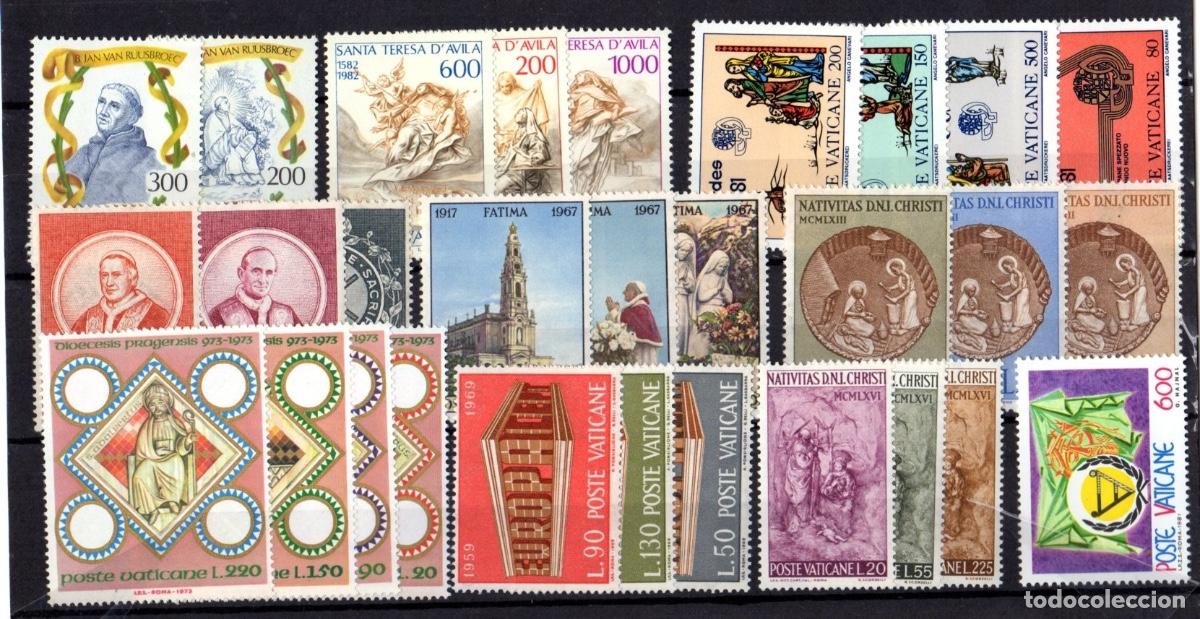 Sellos: LIQUIDACION TOTAL DE SERIES DE SELLOS DEL VATICANO