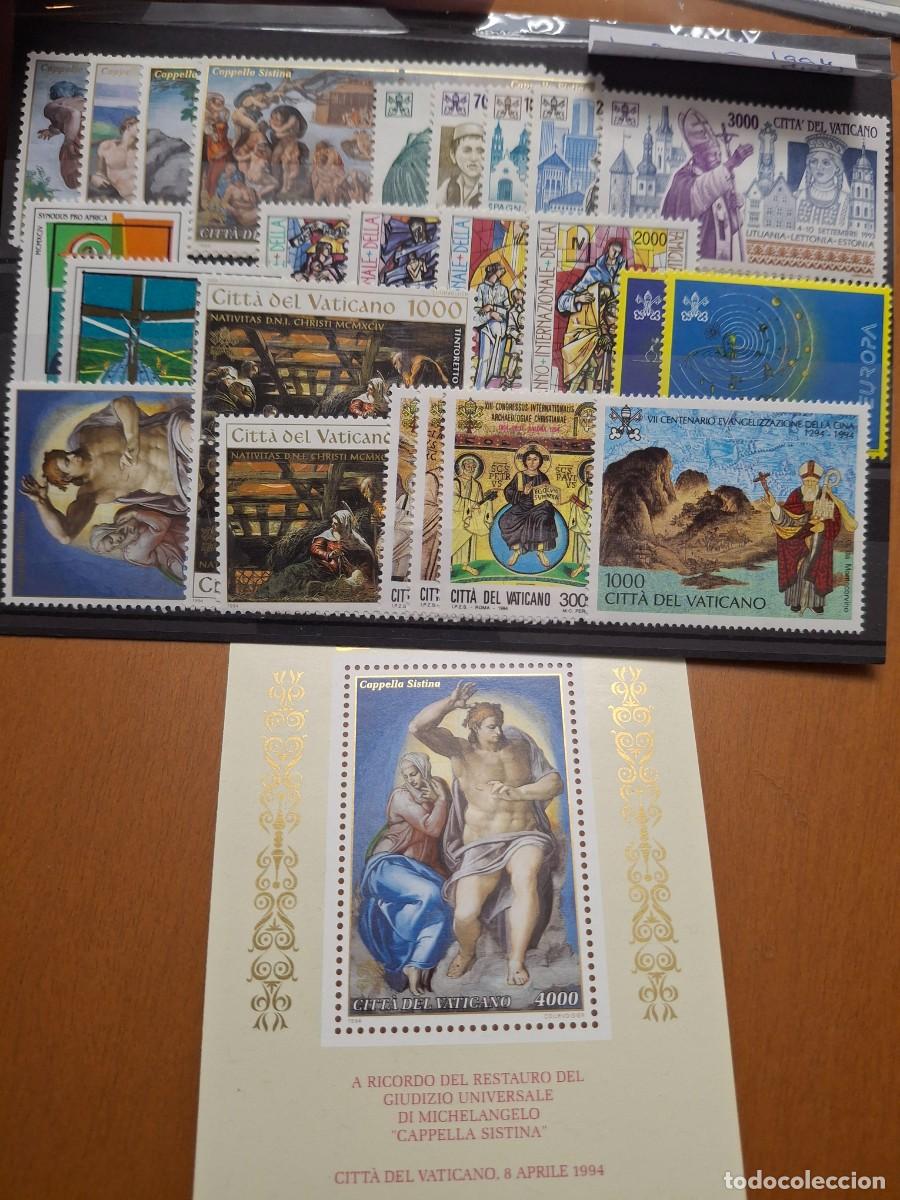Selos: HB1517 Sellos VATICANO a&ntilde;o 1994** completo en NUEVO