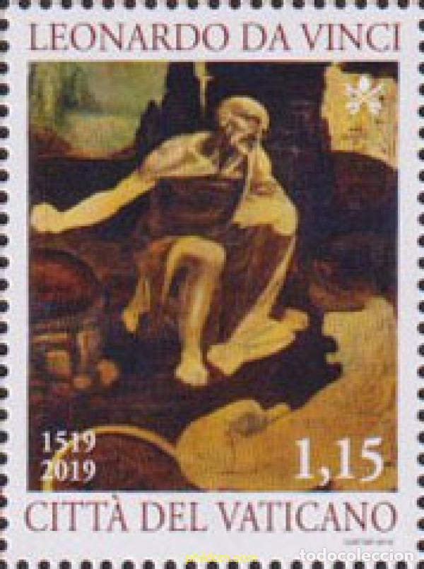 Selos: 612965 MNH VATICANO 2019 V CENTENARIO DE LA MUERTE DE LEONARDO DA VINCI