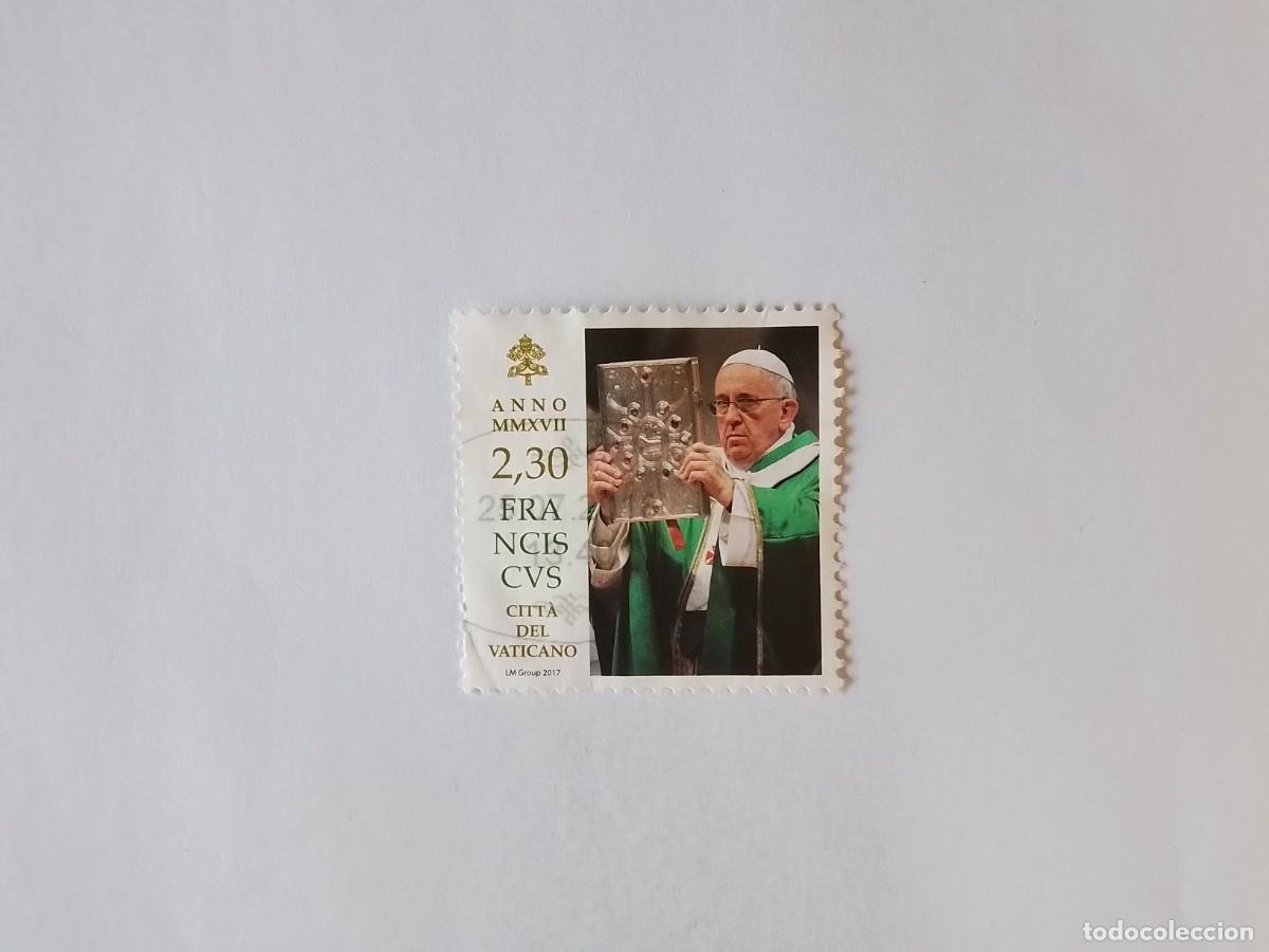 Sellos: A&Ntilde;O 2017 VATICANO SELLO USADO