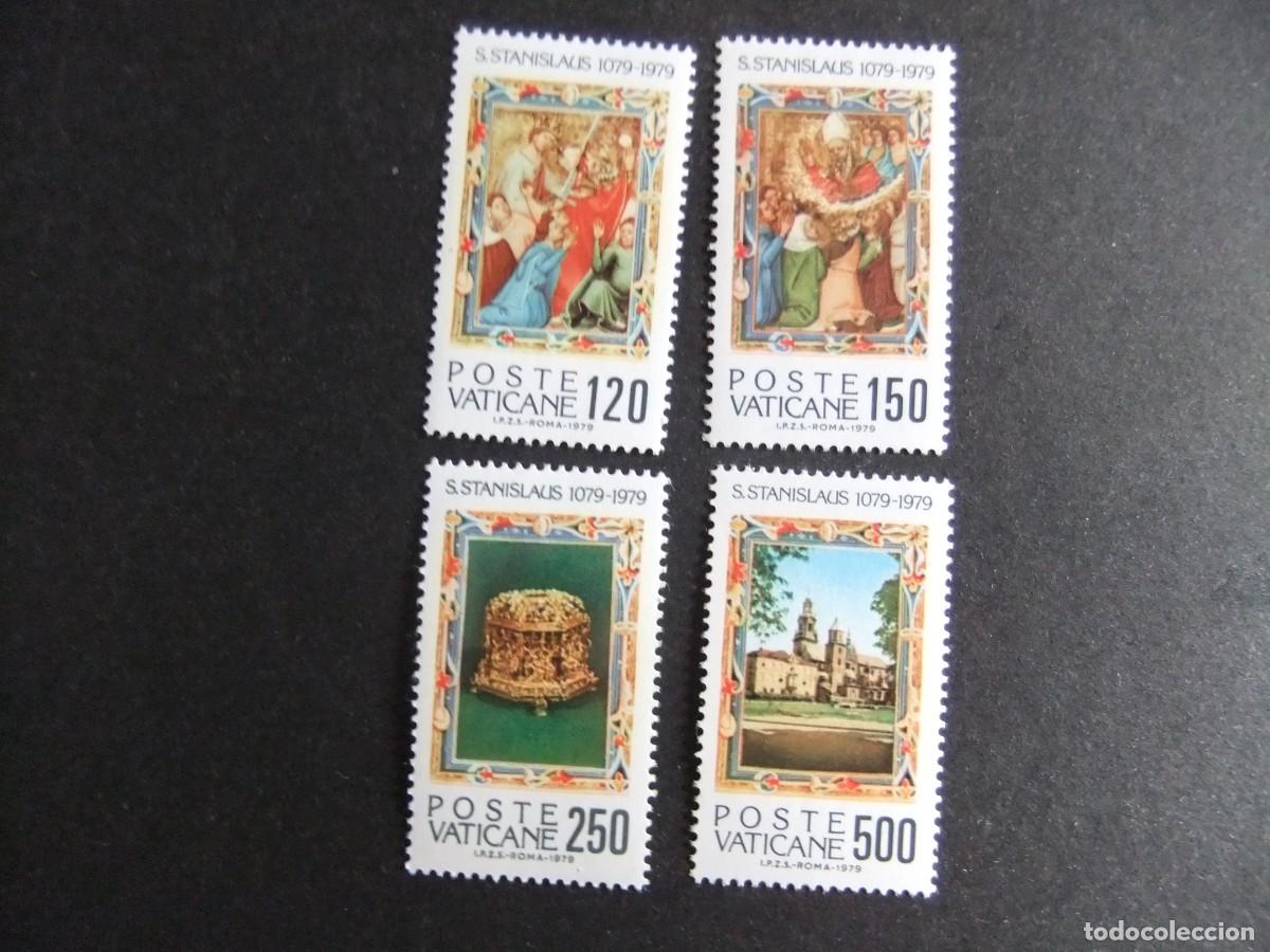 Sellos: L 146 VATICANO 1979 / IX CENTENARIO del MARTINIRO de SAN ESTANISLAO / YVERT 669 / 672 MNH