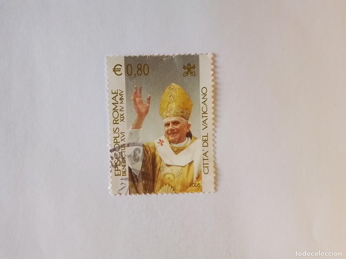 Sellos: A&Ntilde;O 20105 VATICANO SELLO USADO