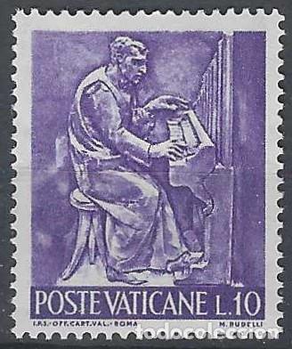 Sellos: CIUDAD DEL VATICANO 1966 - OFICIOS, M&Uacute;SICO - MH*