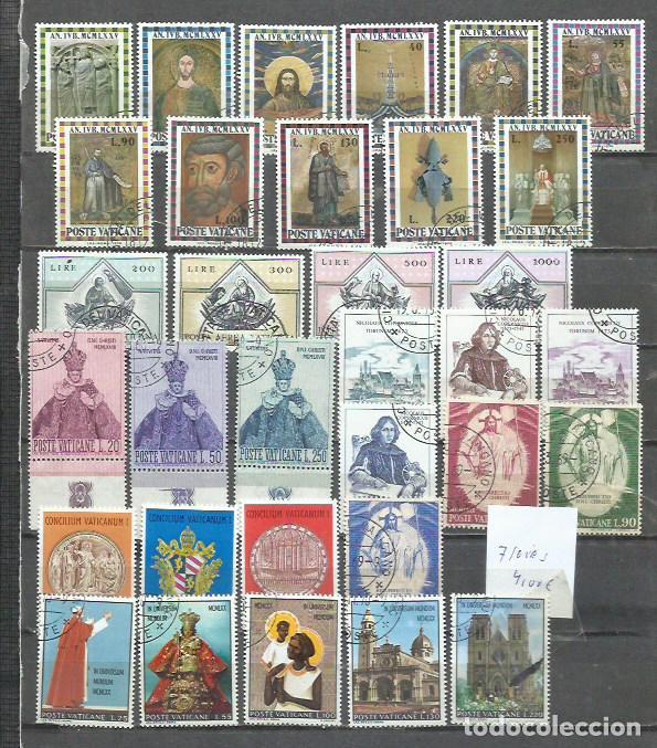 Sellos: R135A-7 SERIES COMPLETAS VATICANO ESTADO IGLESIA RELIGION USADO LUJO
