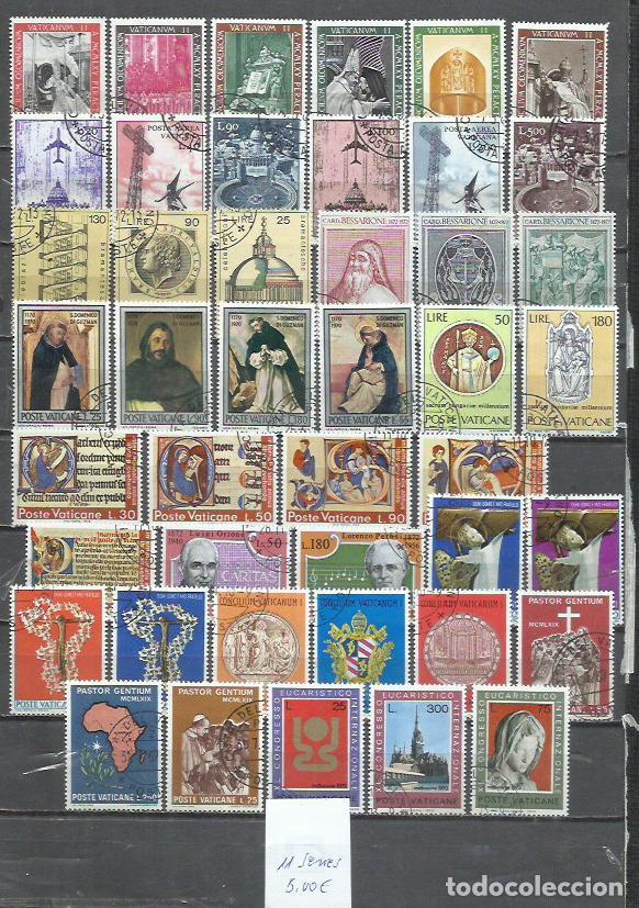 Sellos: R135B-11 SERIES COMPLETAS VATICANO ESTADO IGLESIA RELIGION USADO LUJO