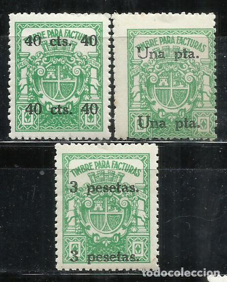 Sellos: 0903-SELLOS FISCALES FACTURAS Y RECIBOS 1932-1936 NUEVO MNH** 26,00&euro; EDIFIL ALEMANY