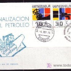 Sellos: VENEZUELA SPD 998/1003 - AÑO 1976 - NACIONALIZACION DE LA INDUSTRIA PETROLERA. Lote 4021018