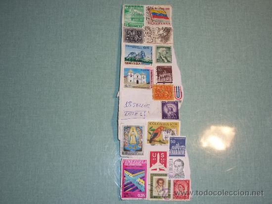 Sellos: LOTE 1 CON 18 SELLOS - Foto 1