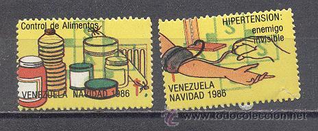 Sellos: VENEZUELA , DOS SELLOS - Foto 1