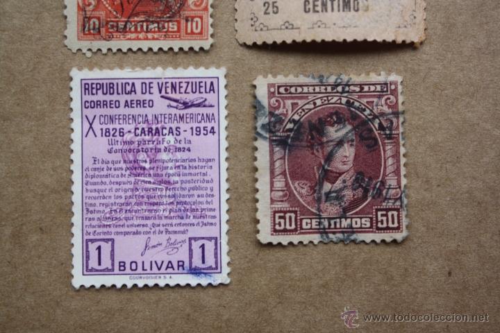 Sellos: VENEZUELA 4 SELLOS - Foto 3