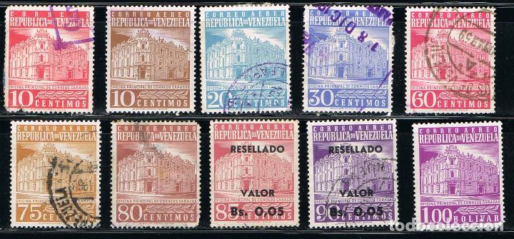 Sellos: VENEZUELA - LOTE DE 10 SELLOS - EDIFICIOS (USADO) LOTE 41 - Foto 1