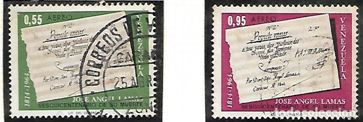 Sellos: YVERT A&Eacute;REO 877/78. - Foto 1
