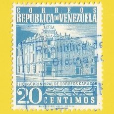 Sellos: VENEZUELA. 1958. OFICINA PRINCIPAL CORREOS. CARACAS. Lote 208459140