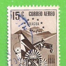 Francobolli: VENEZUELA - MICHEL 750 - YVERT 394 - ESCUDO DE ARMAS - ESTADO DE ARAGUA - CORREO AÉREO. (1952).