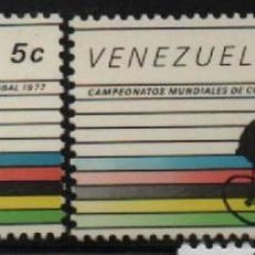 Sellos: VENEZUELA: 1978; SERIE DEL CAMPEONATO MUNDIAL DE CICLISMO