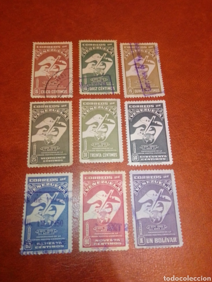 Sellos: UPU 1949 Venezuela ...... - Foto 1